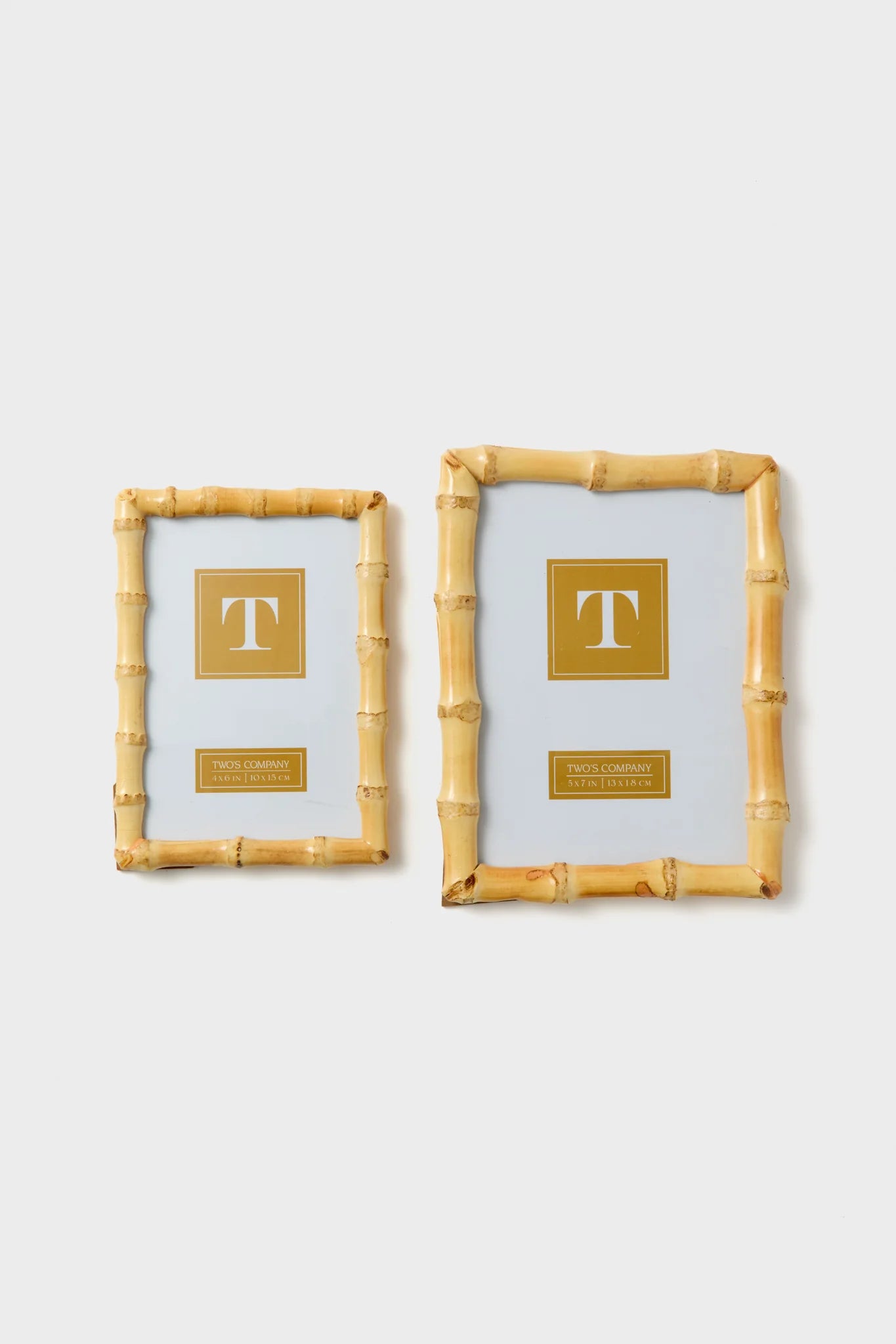 4x6 Blonde Natural Bamboo Finish Photo Frame