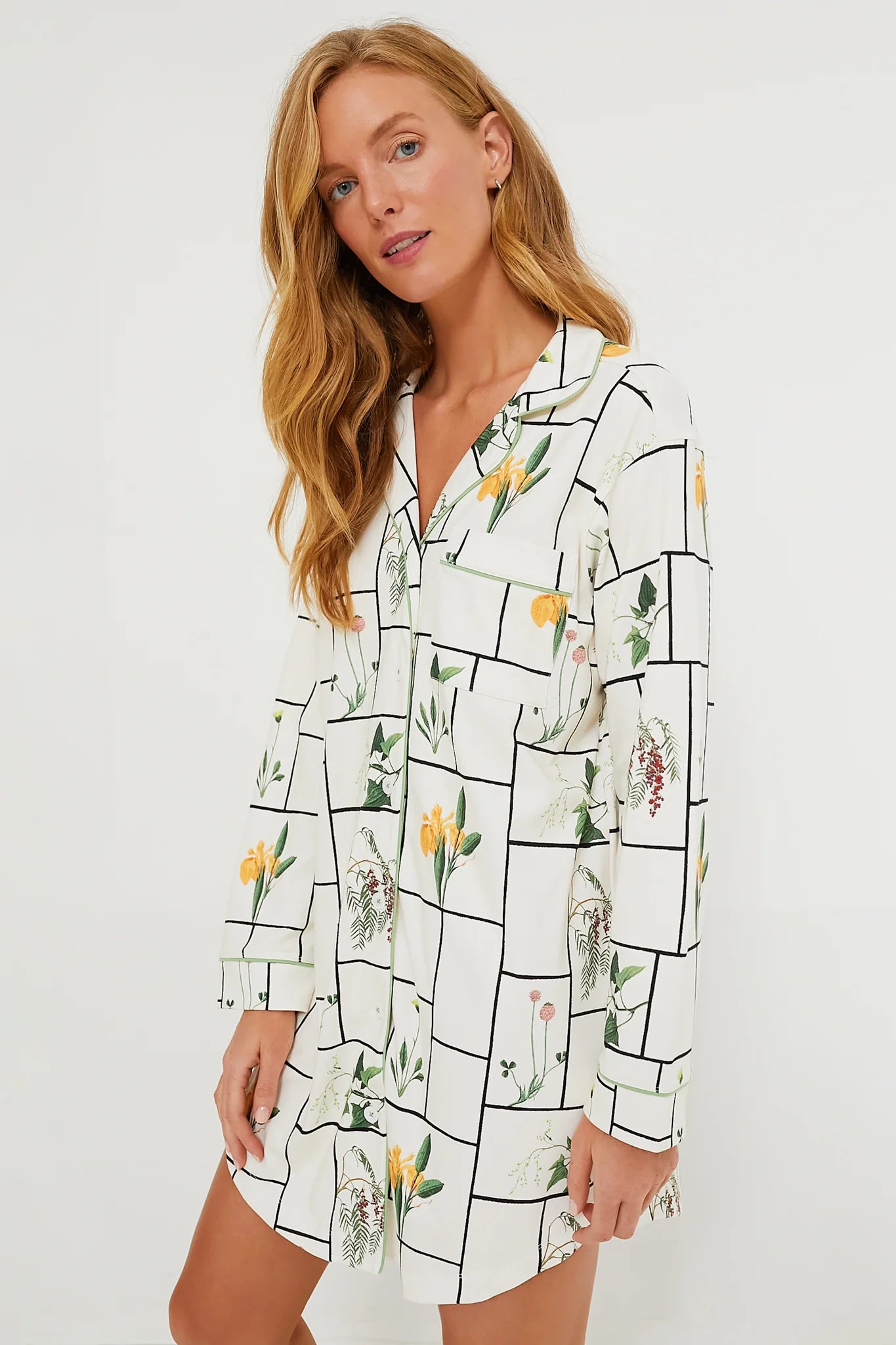 Fresher Buds Pajama Night Shirt