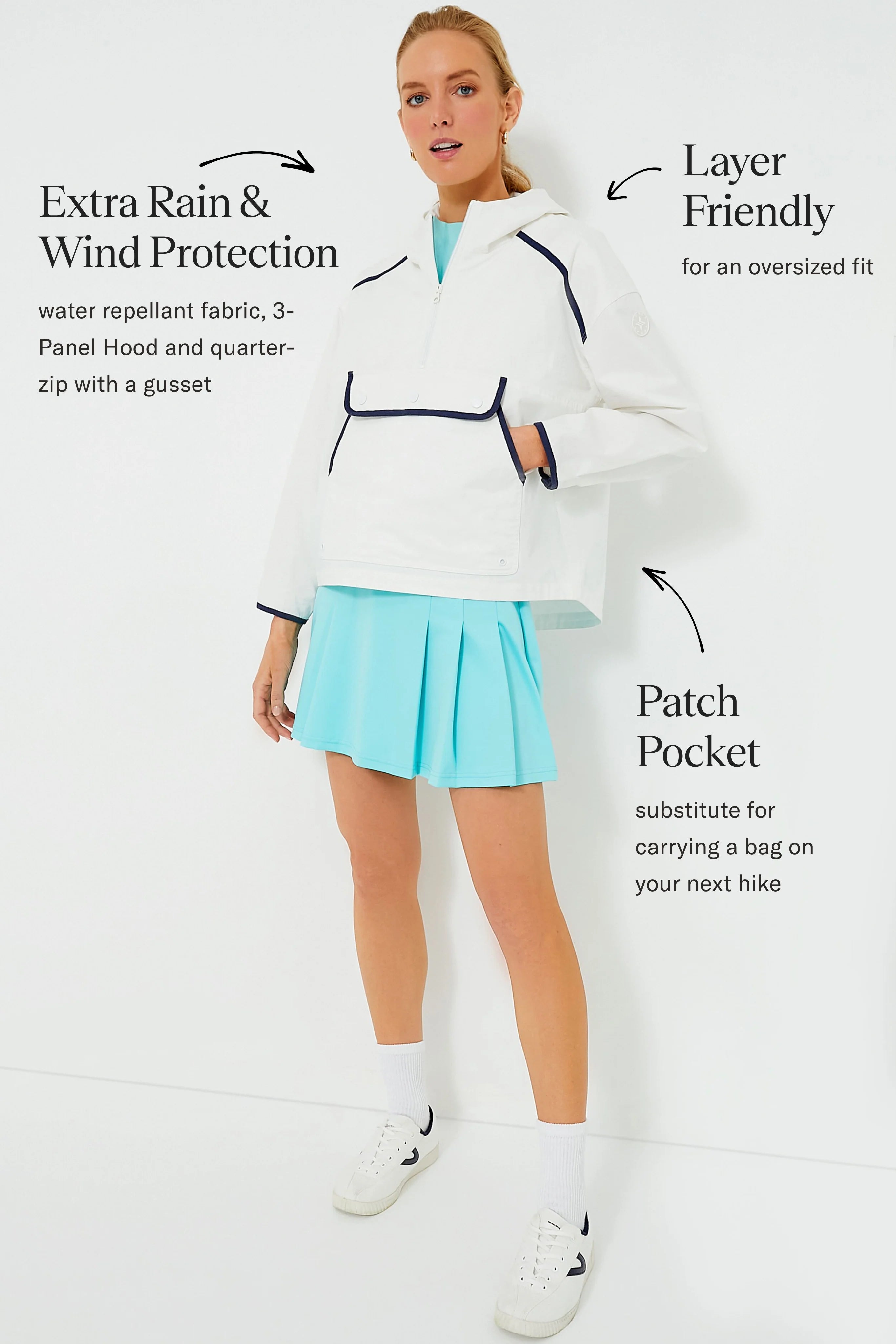 White Water Repellant Edwards Anorak