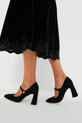 Black Maren Heels