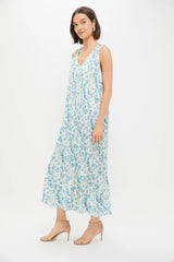 Jardin De Fleurs Plisse Crinkle Alina Dress