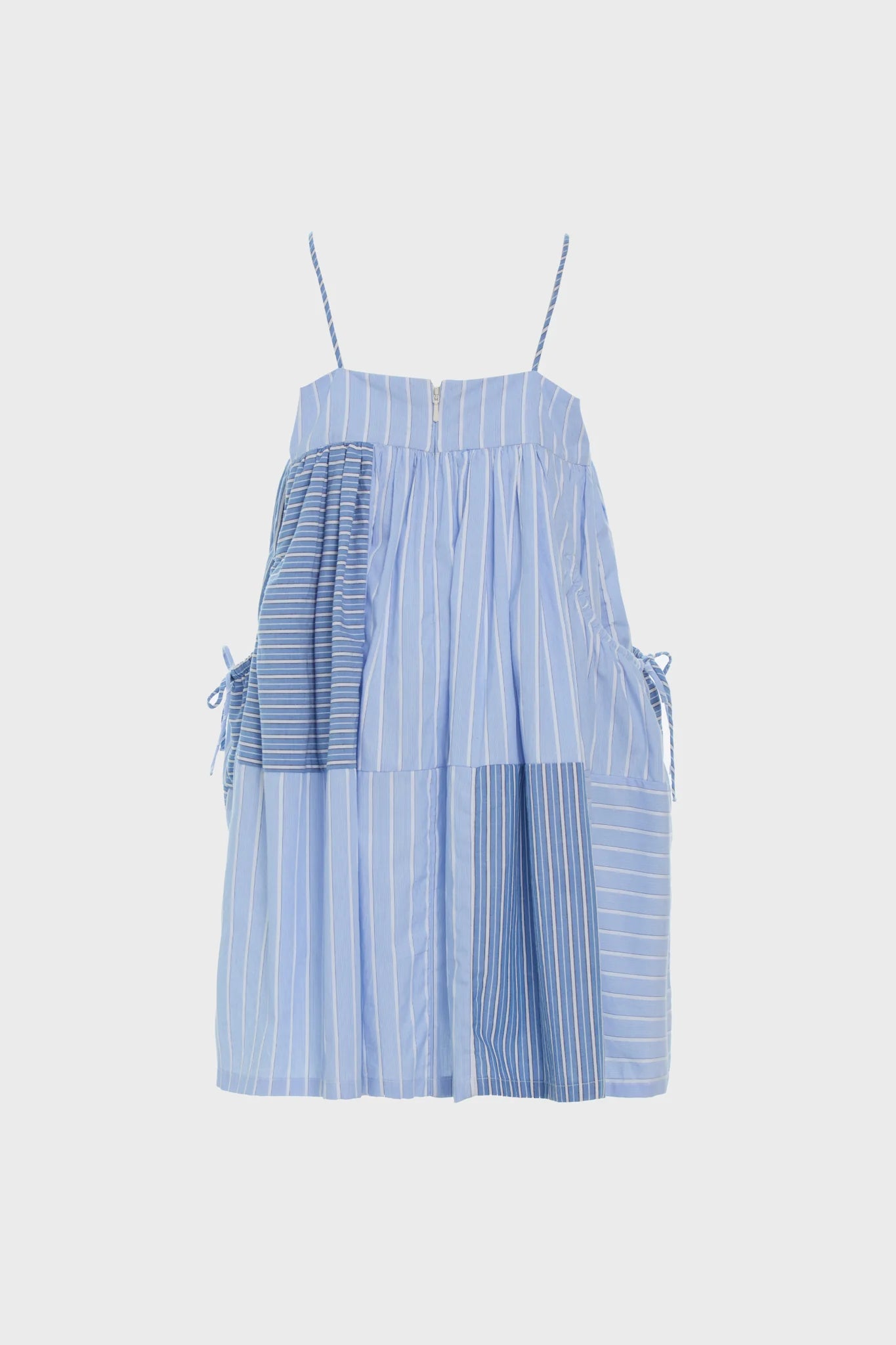 Blue Helmi Stripe Tank Dress