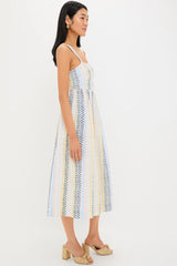 Embroidered Lorenza Dress