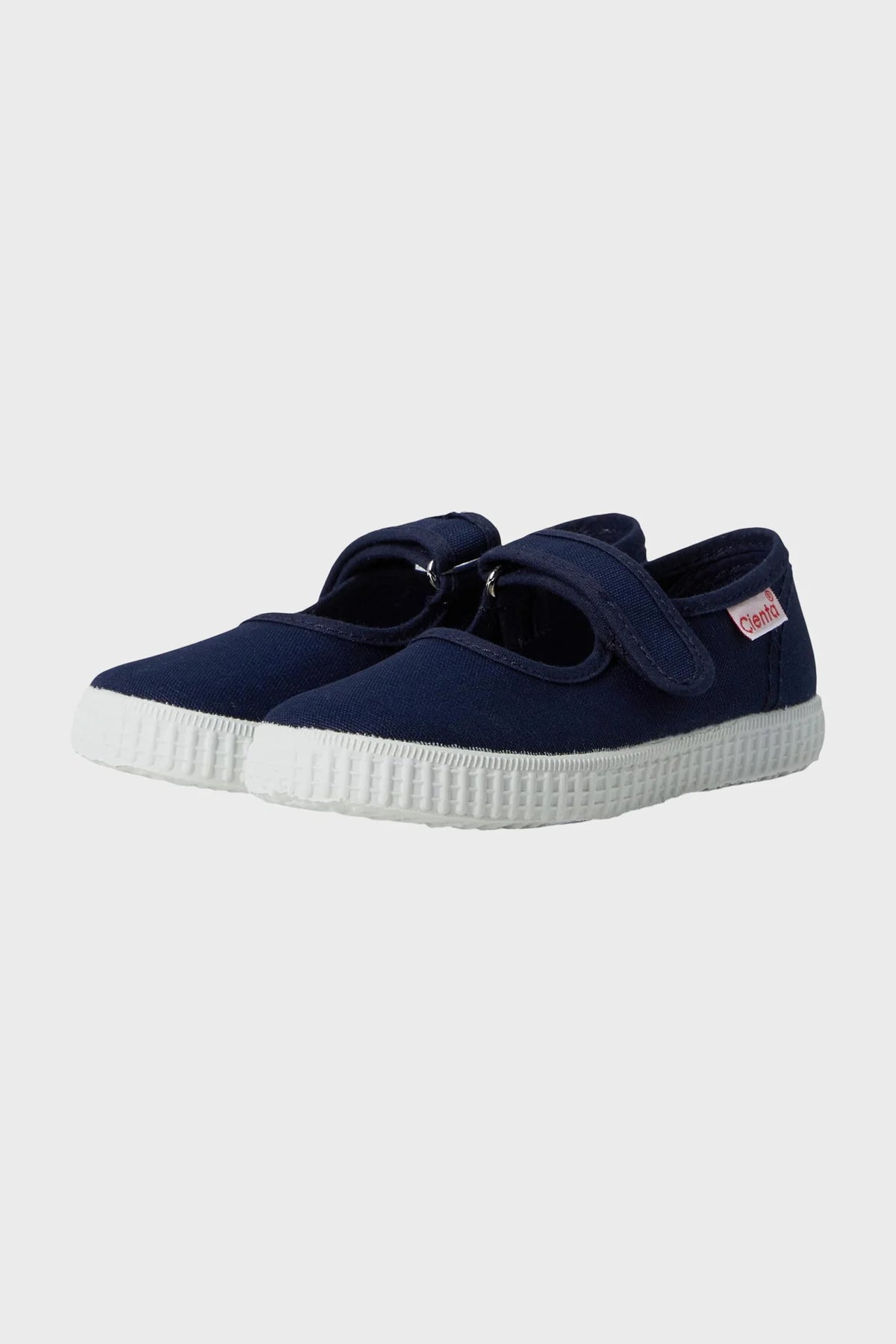 Navy Velcro Mary Janes