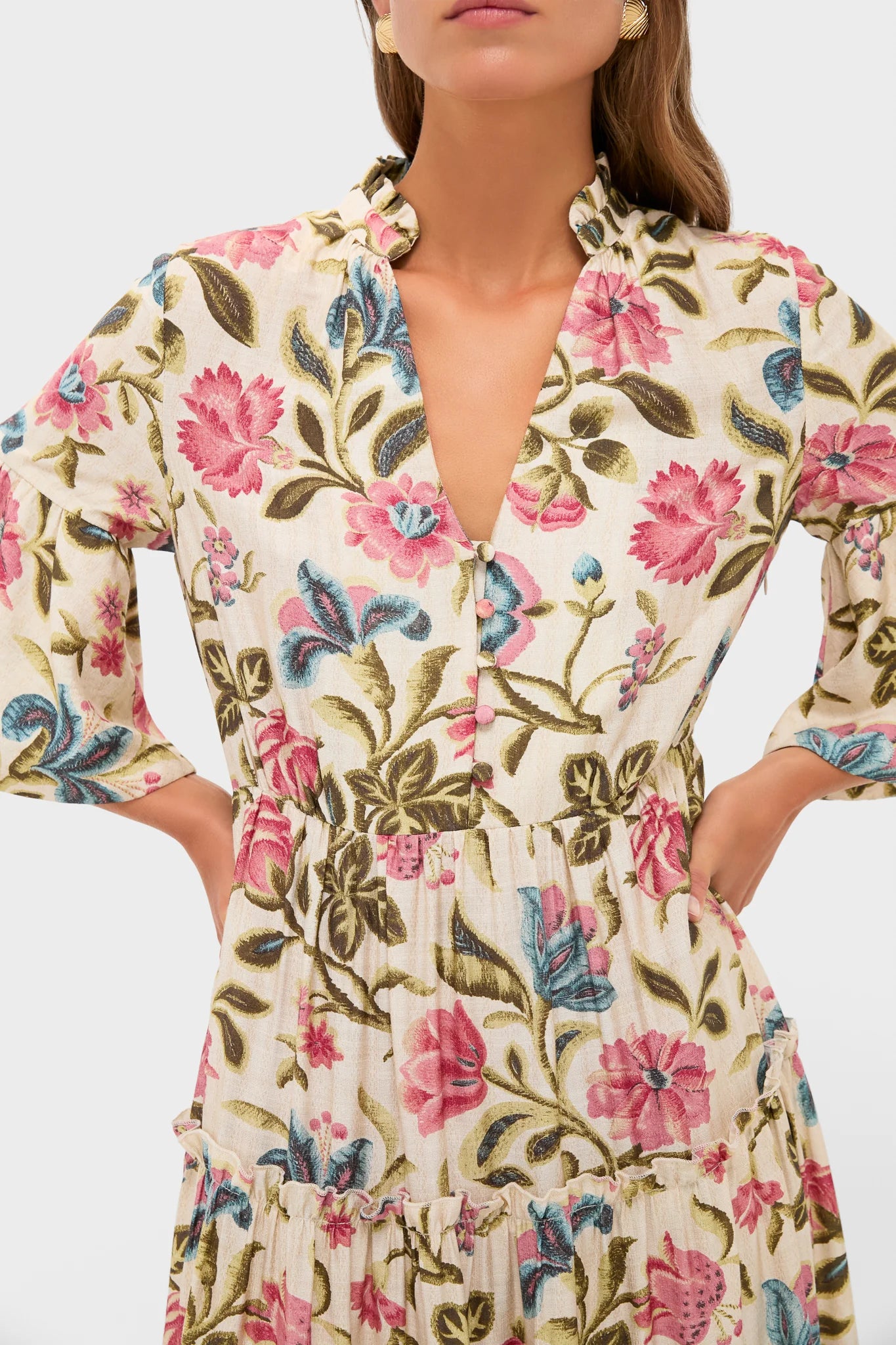 Dianthus Floral Jenna Dress