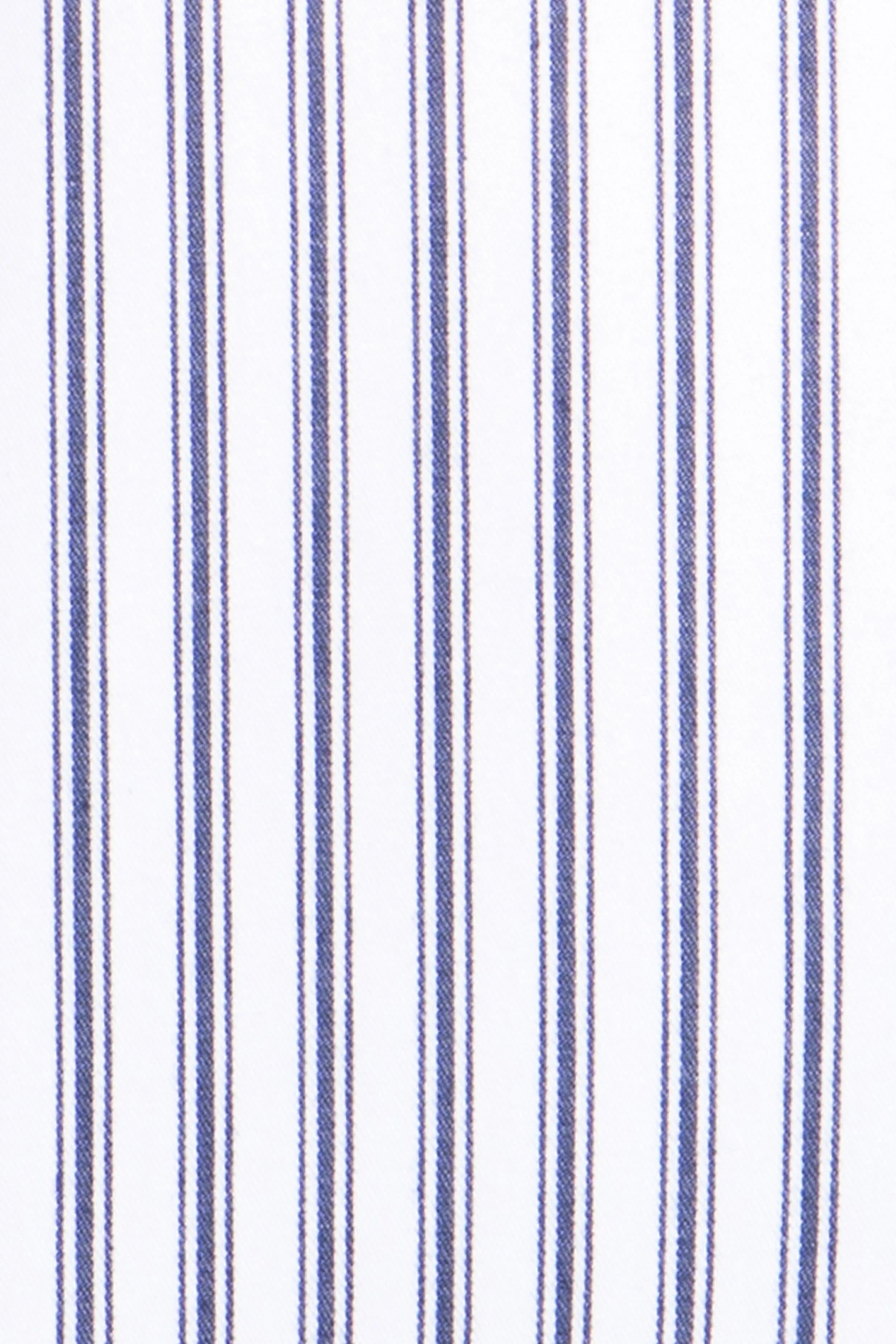 Kid's Navy French Ticking Short Set