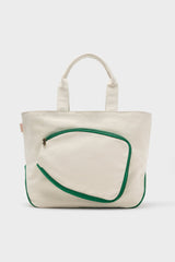 Green and White Pickleball Bag