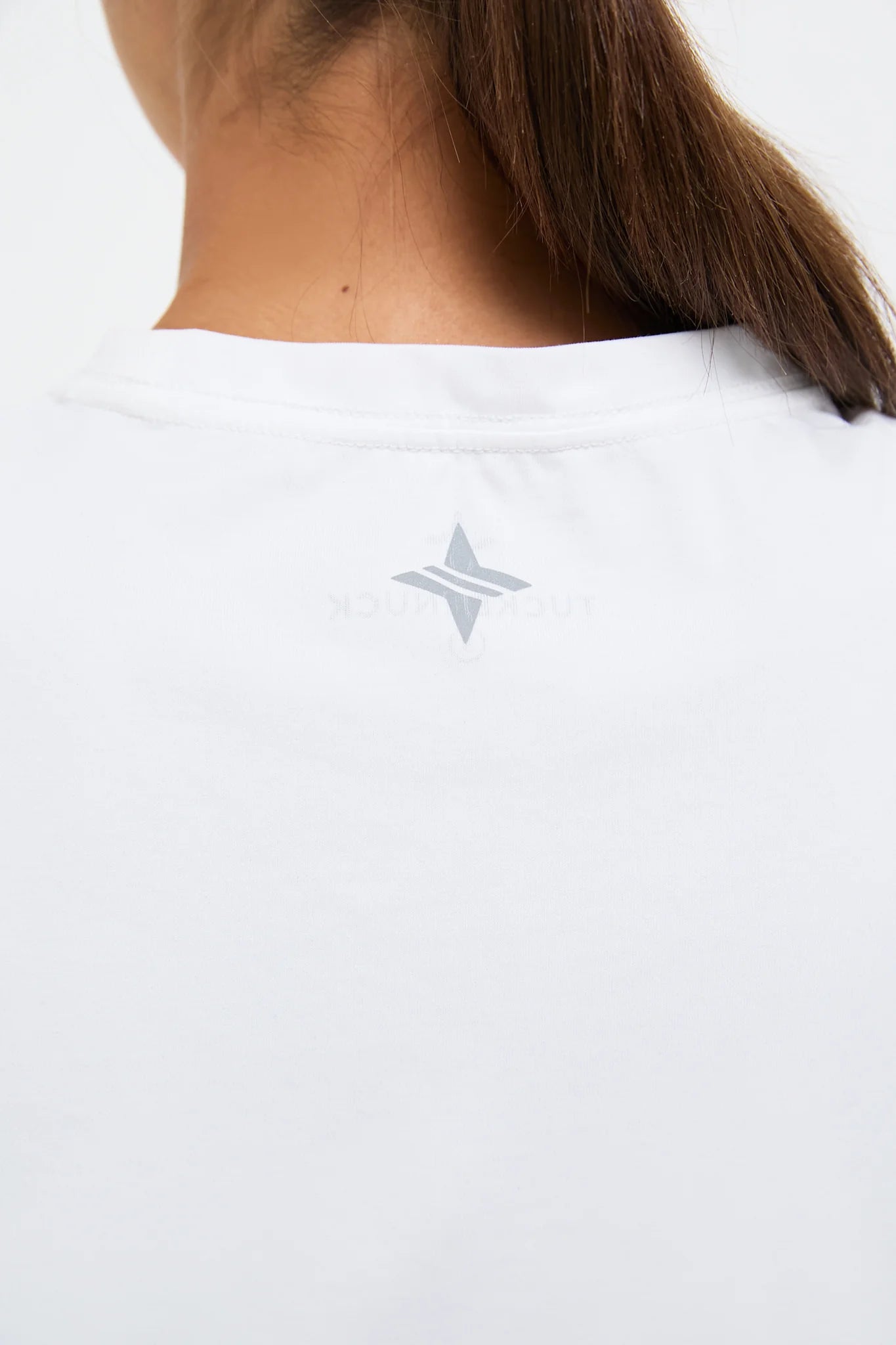 White Performance Cotton Sasha Tank