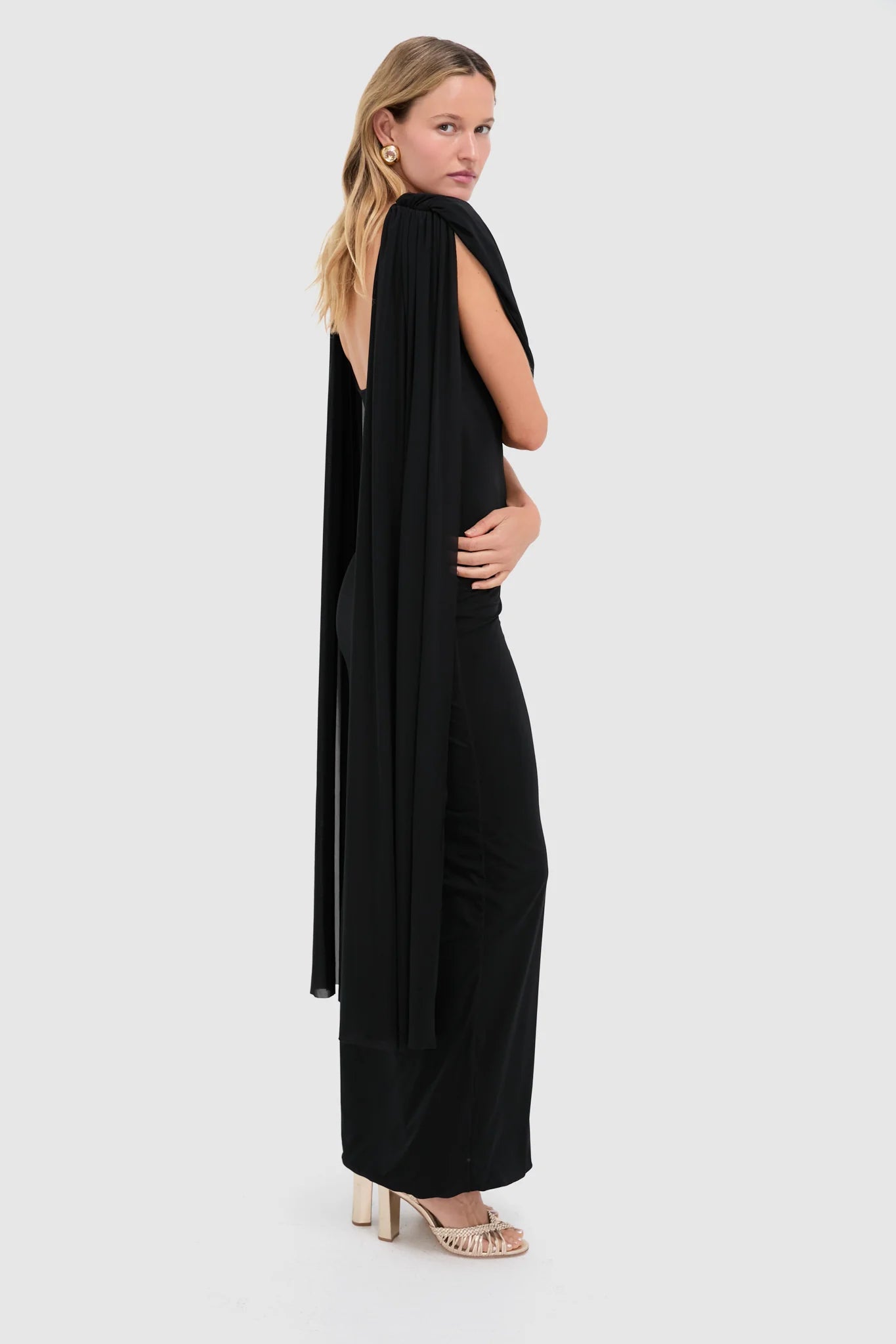 Black Batista Maxi Dress