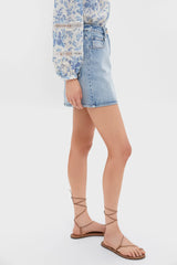 Acid Wash Denim Pippa Mini Skirt