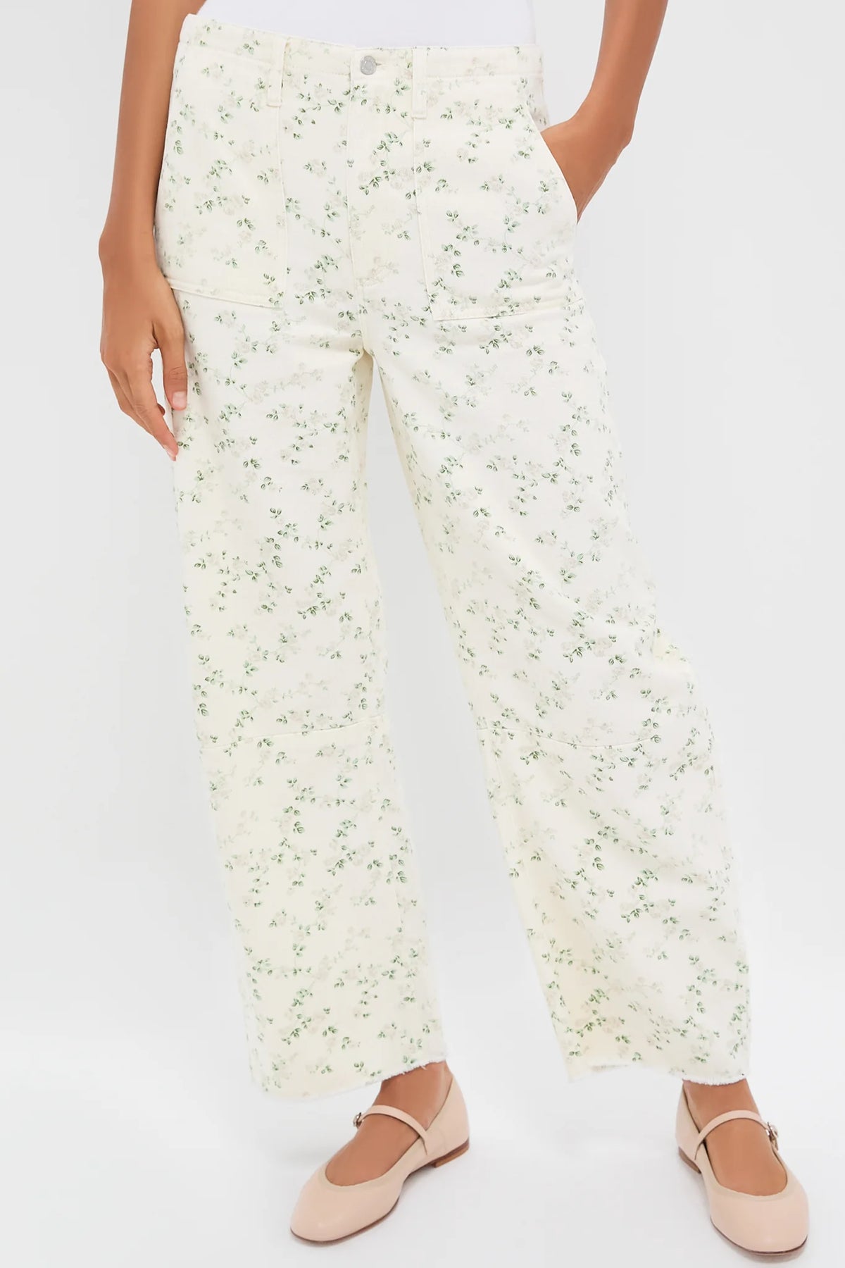 Lemon Floral Utility Soft Barrel