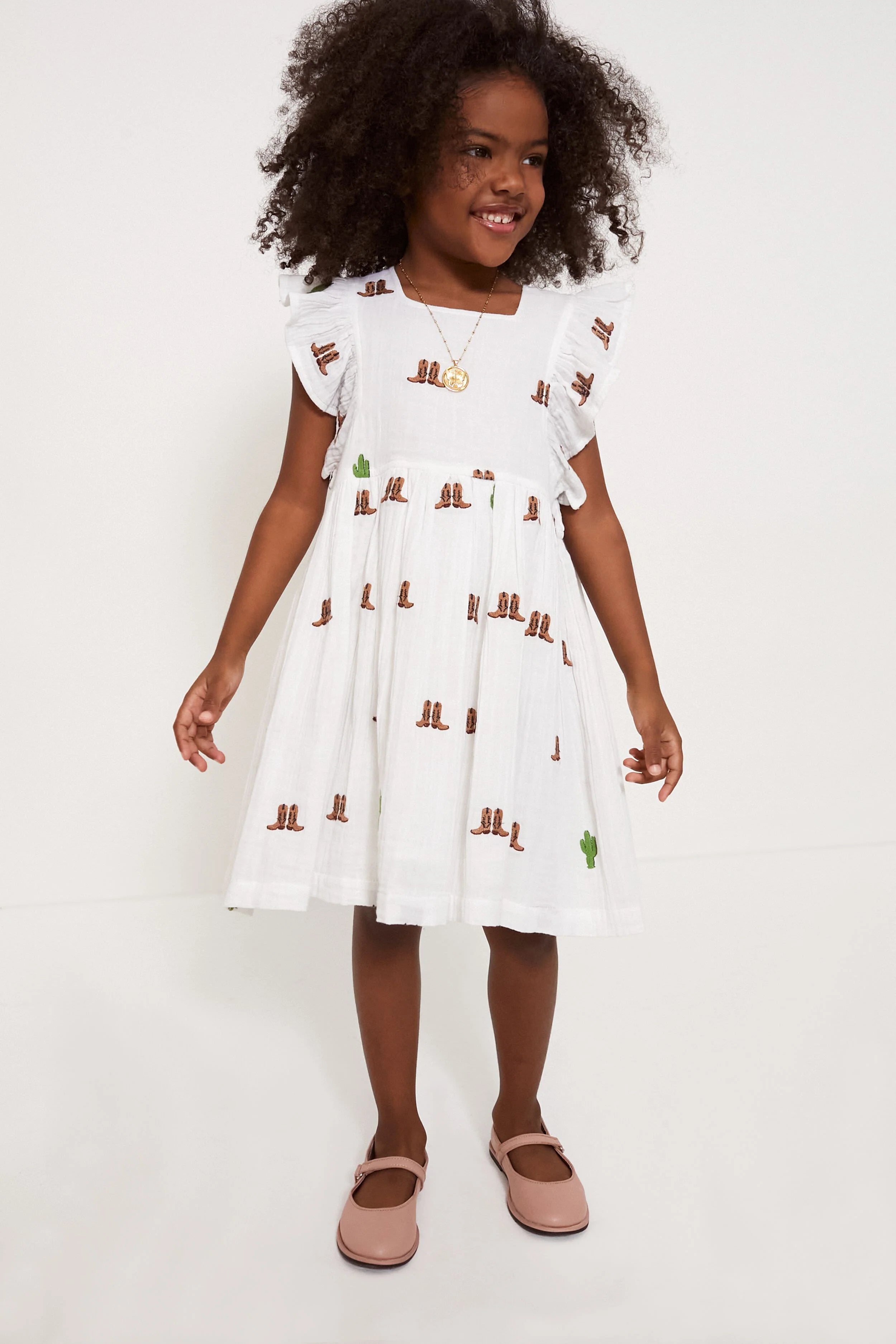 Rodeo Embroidery Elsie Dress