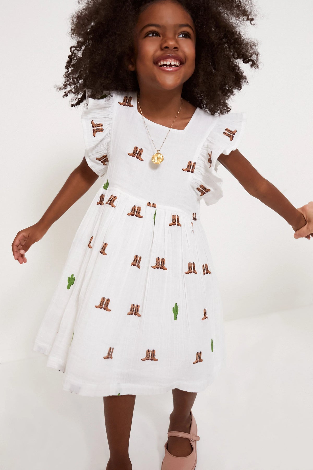 Rodeo Embroidery Elsie Dress