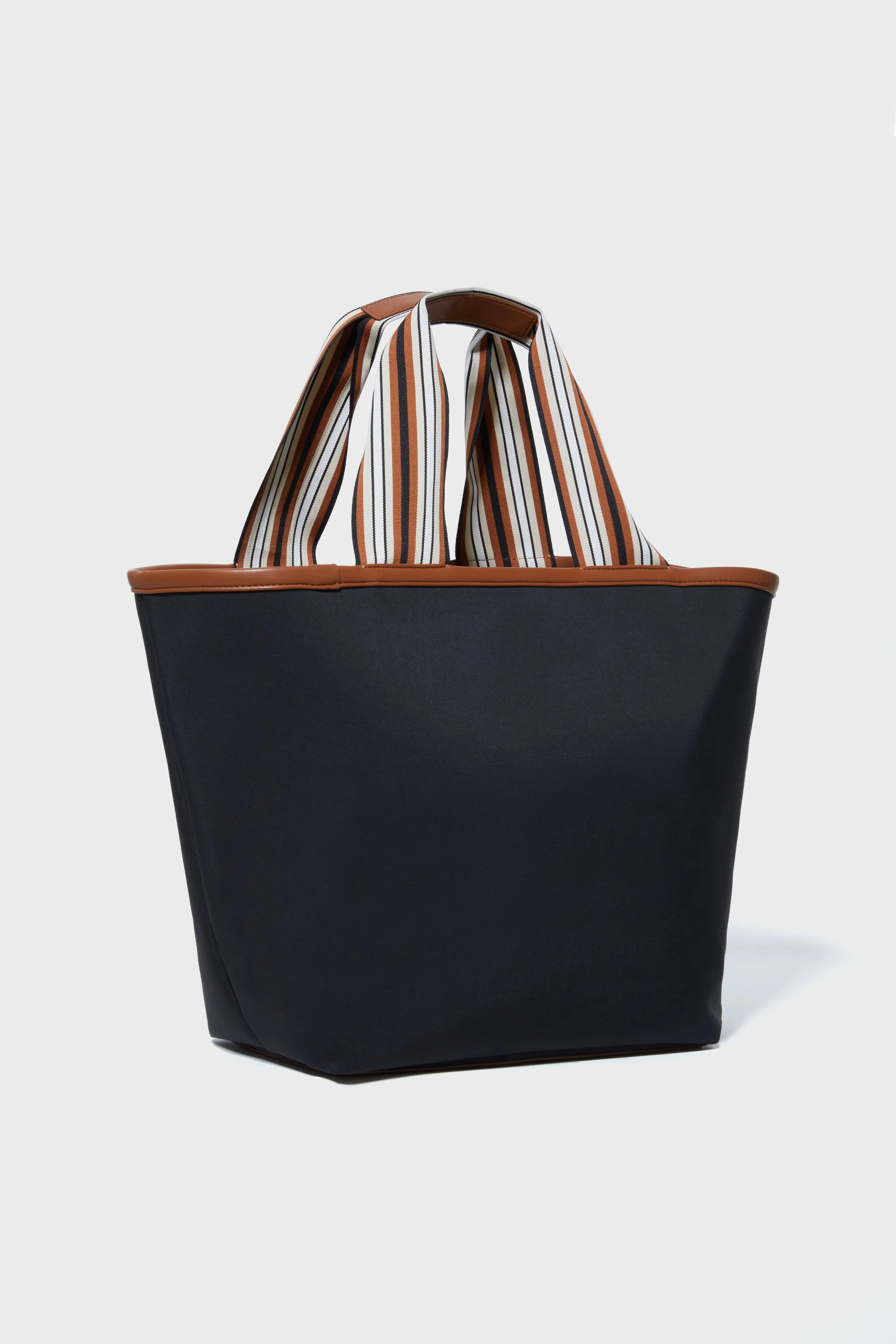 Black Nylon Tote Bag