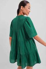 Emerald Renata Solid Shortsleeve Dress