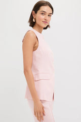 Pink Shell Lois Vest