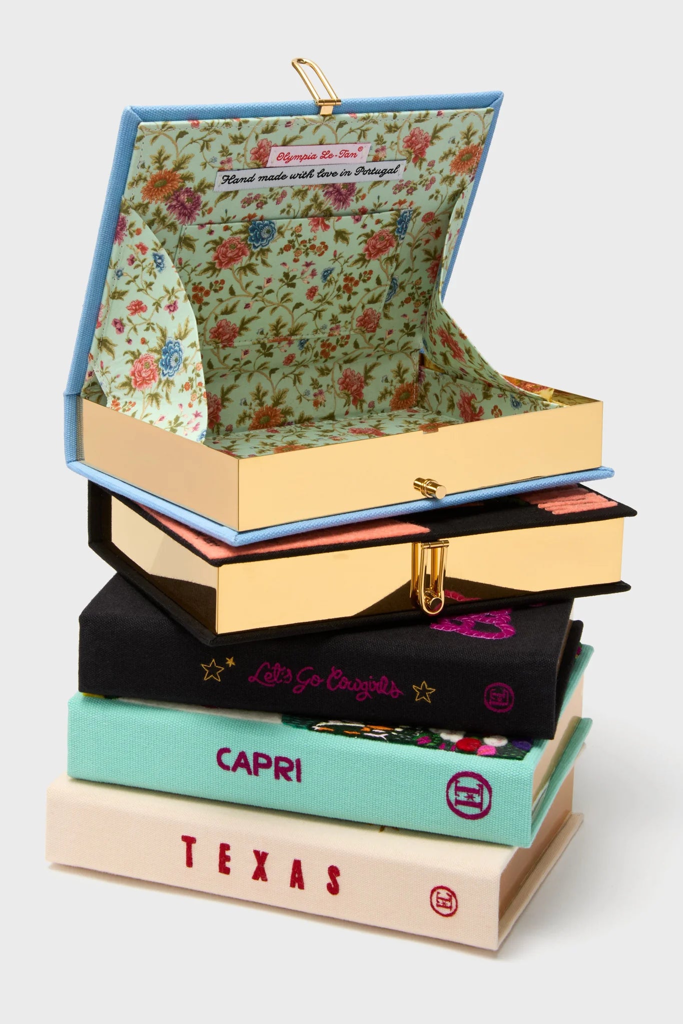 Let's Go Cowgirls Book Clutch