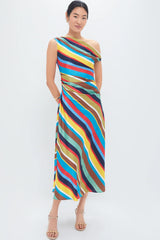 Market Stripe Phare Silk Dress