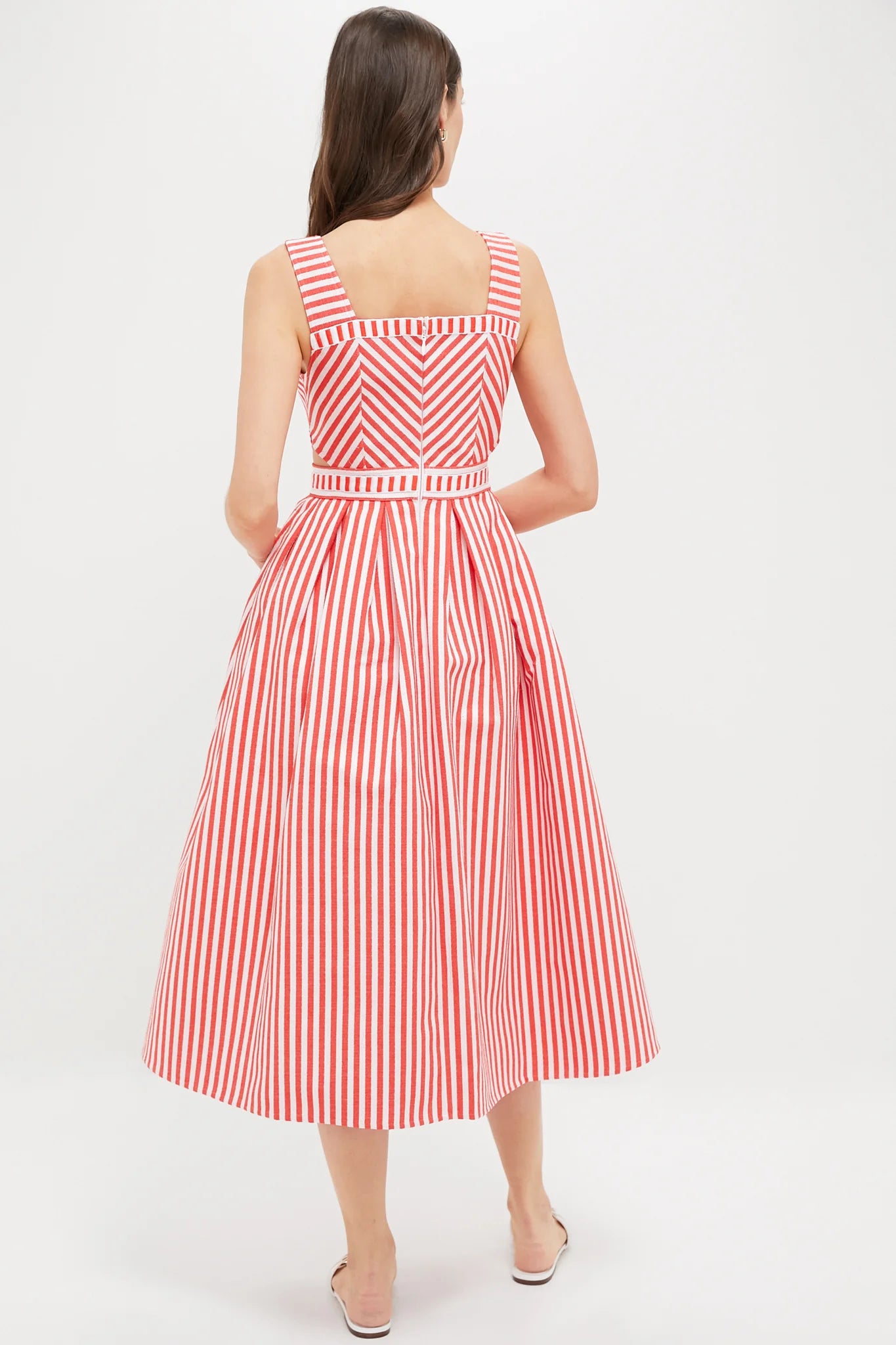Poppy Stripe Cosi Dress