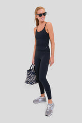 Black High Rise Compression Spandex MacKenzie Legging