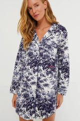 Cypress Toile Pajama Night Shirt