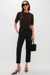 Dark Brown Natalia Sling Back Heels