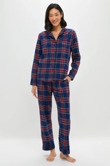 Womens Windsor Tartan Pajama Set