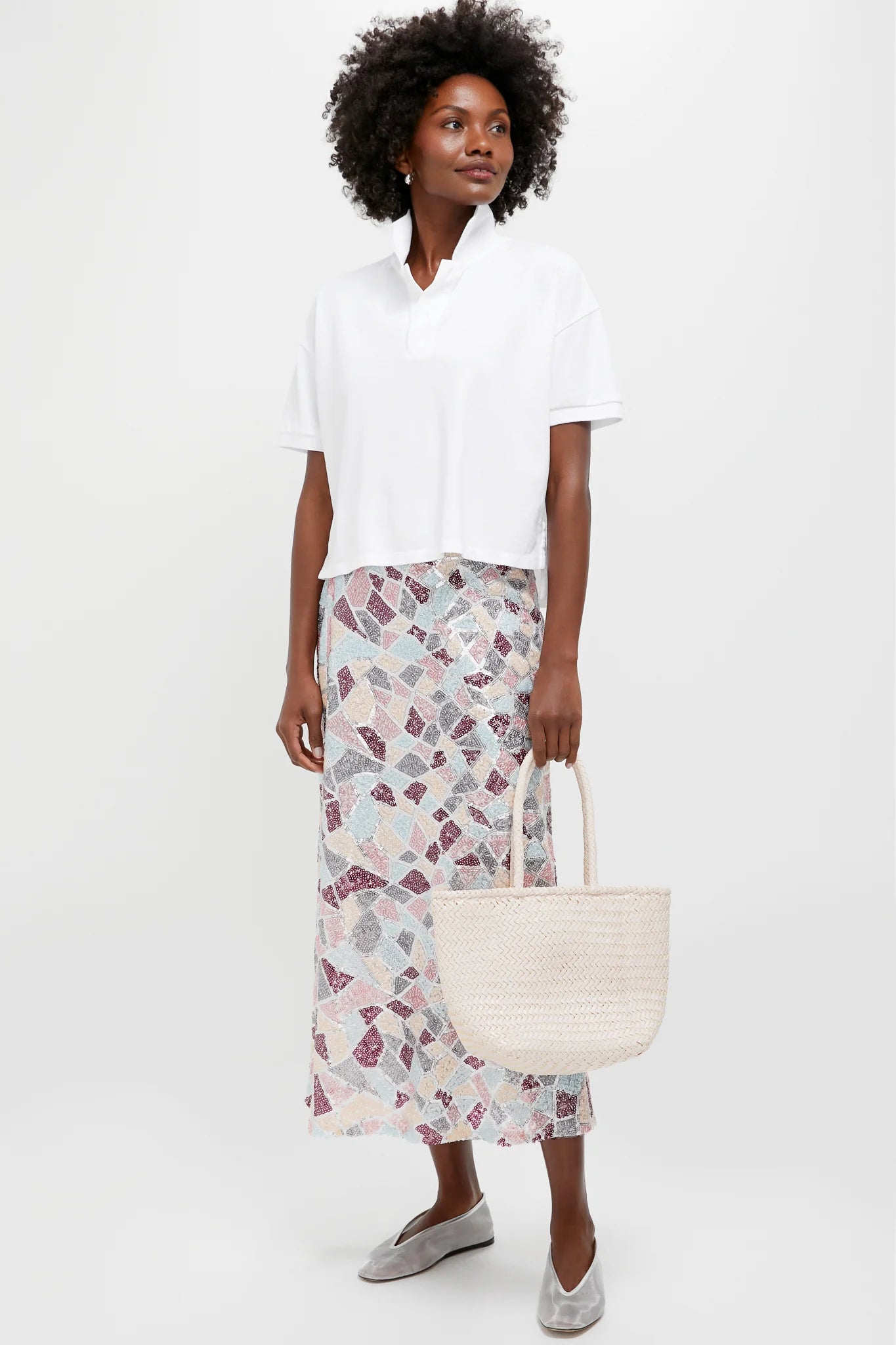 Sand Small Grace Basket