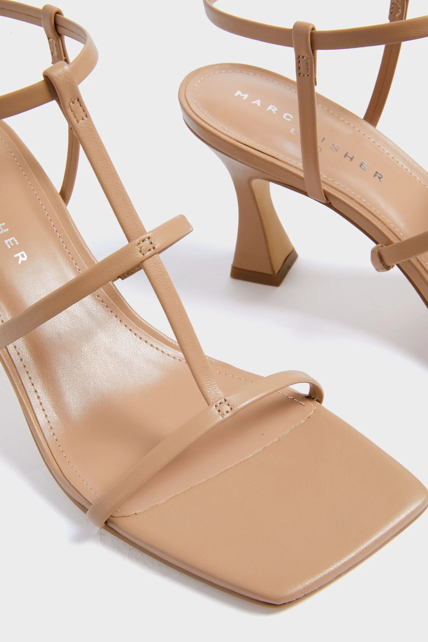 Medium Natural Dennie Heels