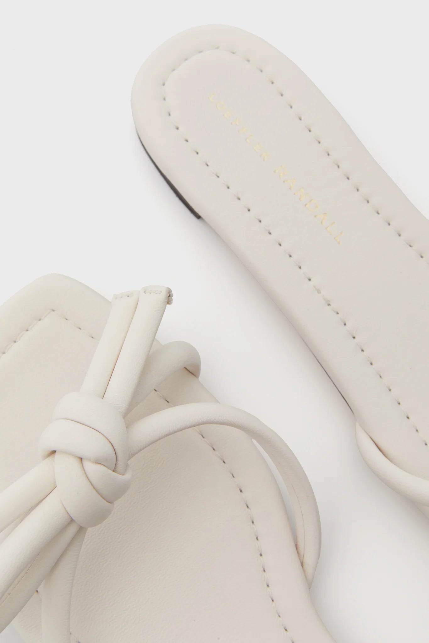 White Hadley Sandals