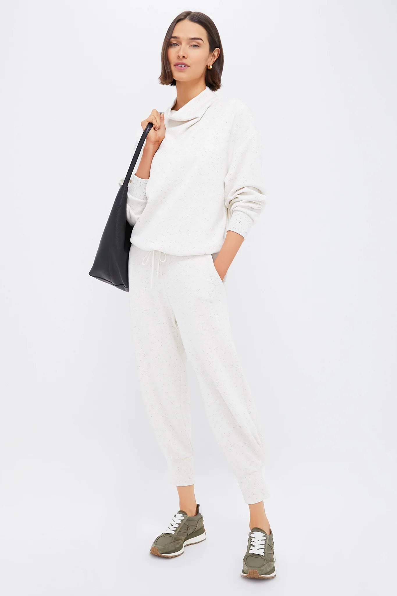 Ivory Marl Fleck Betsy Sweat