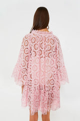 Baby Pink Dandelion Coverup