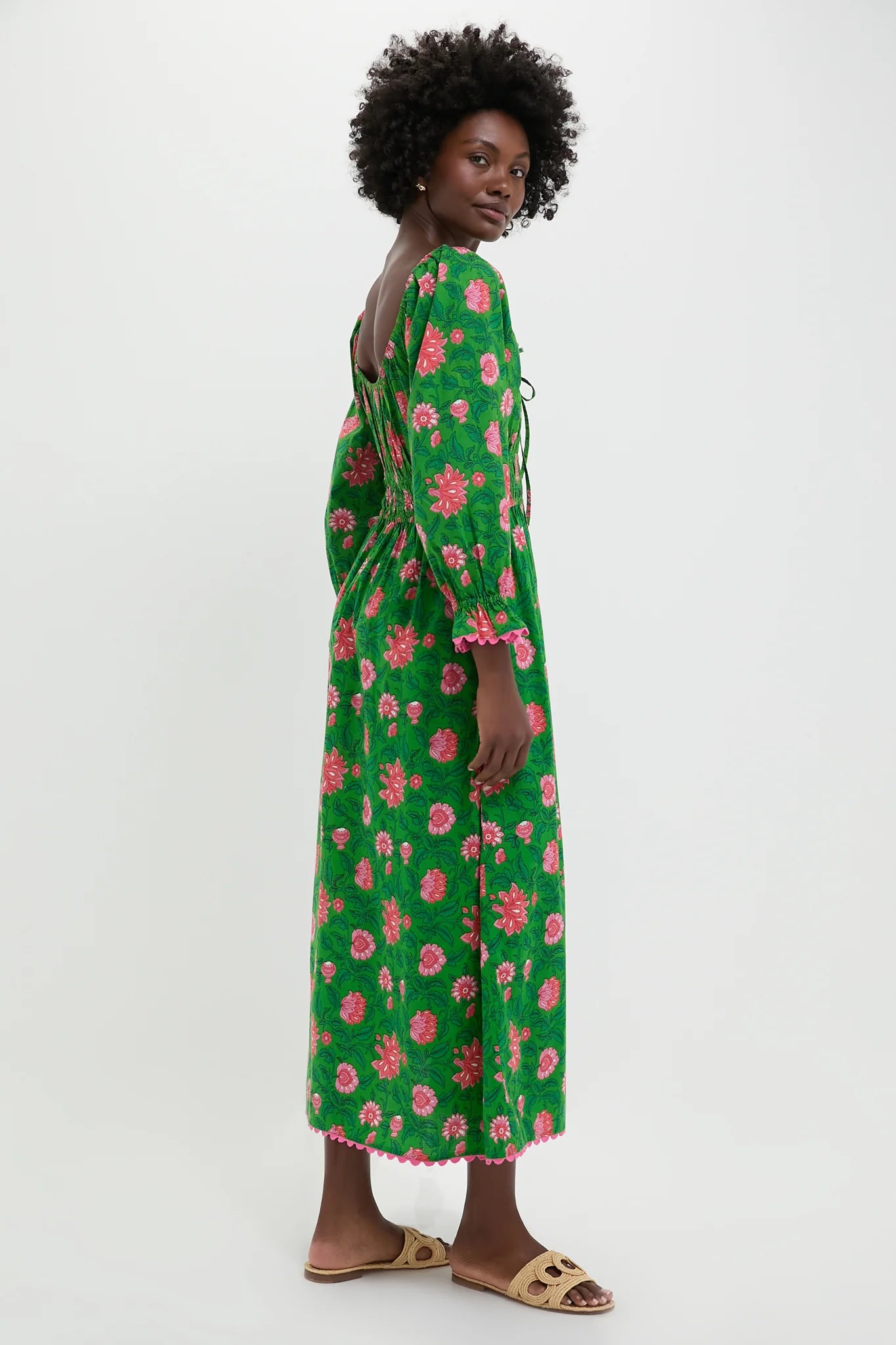 Emerald Jungle Hampi Dress