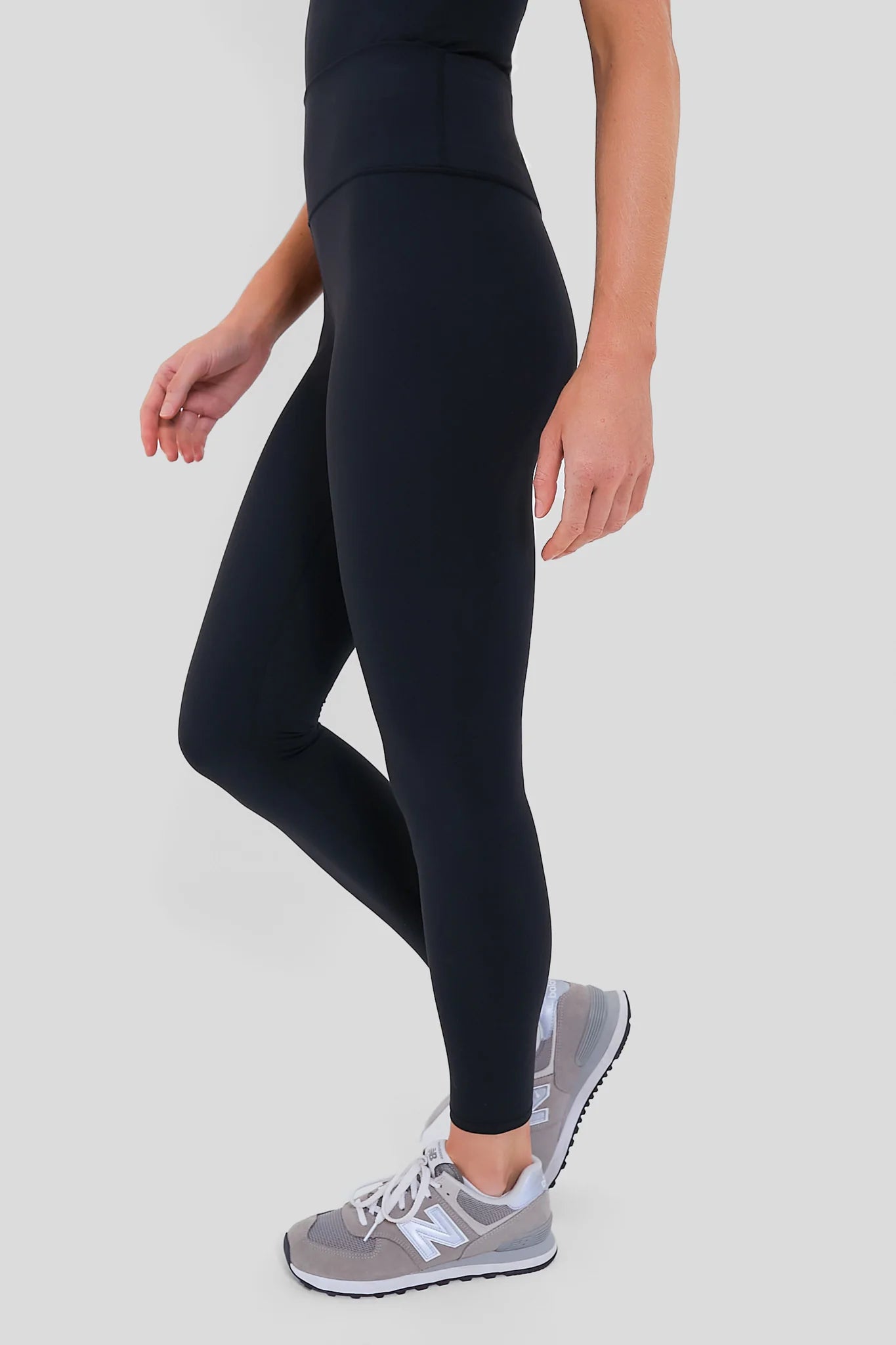 Black High Rise Compression Spandex MacKenzie Legging