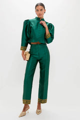 Navy Crystal Emaline Studs