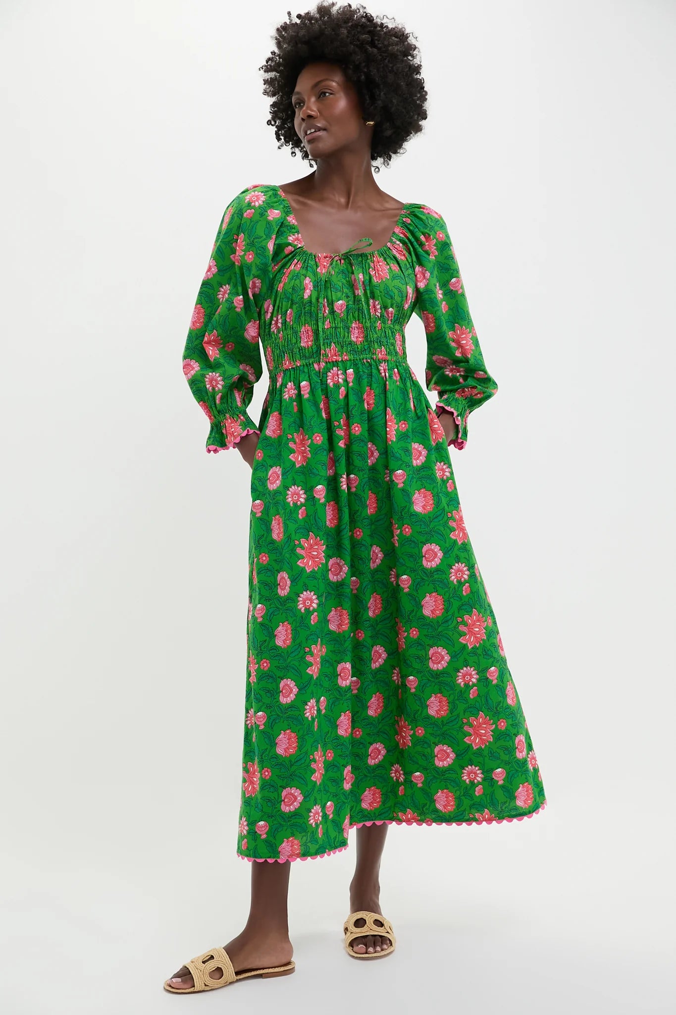 Emerald Jungle Hampi Dress