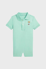 Polo Bear Soft Cotton Polo Shortall