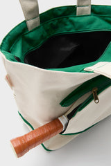 Green and White Pickleball Bag