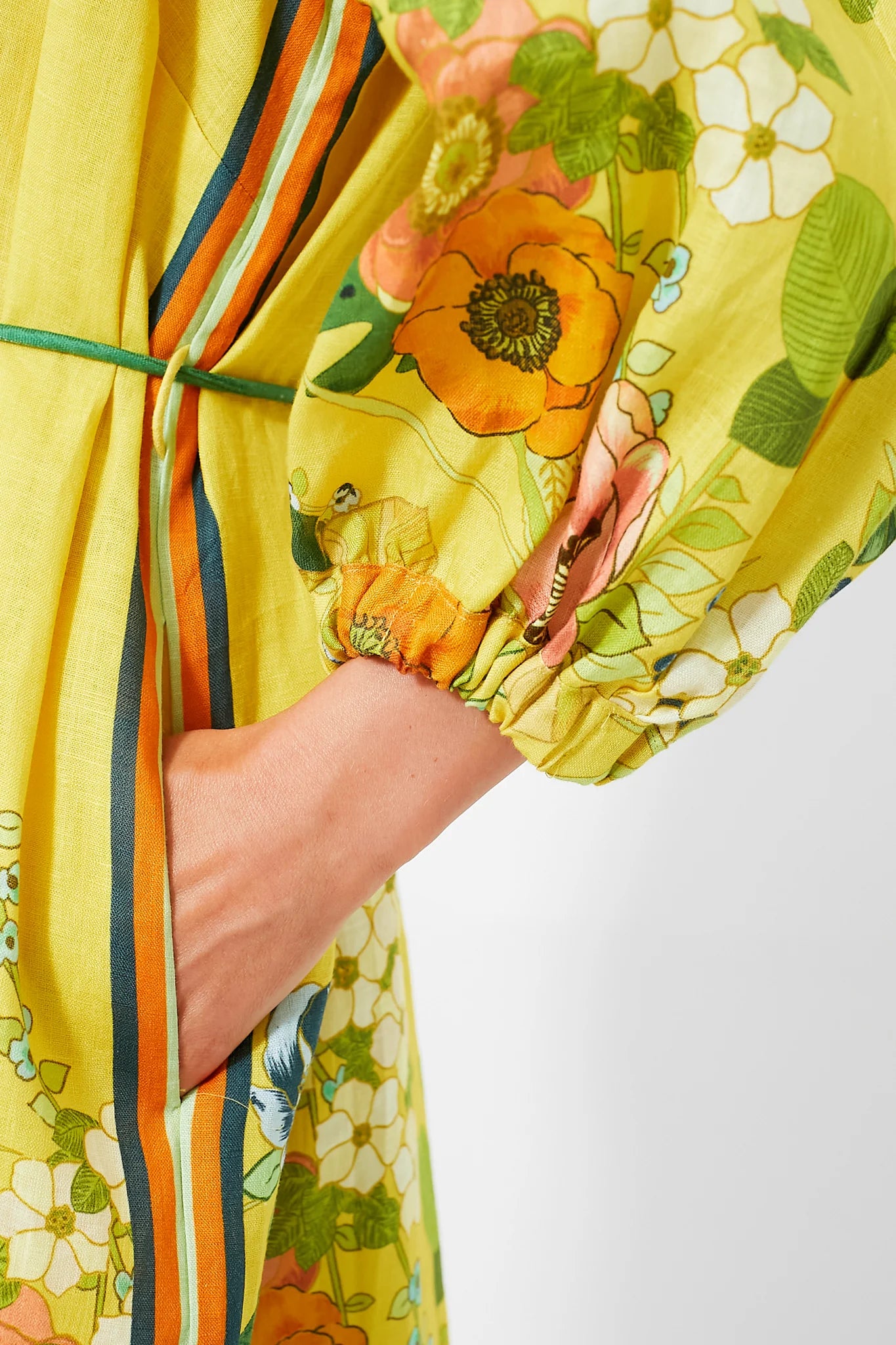 Yellow Cresida Shirtdress