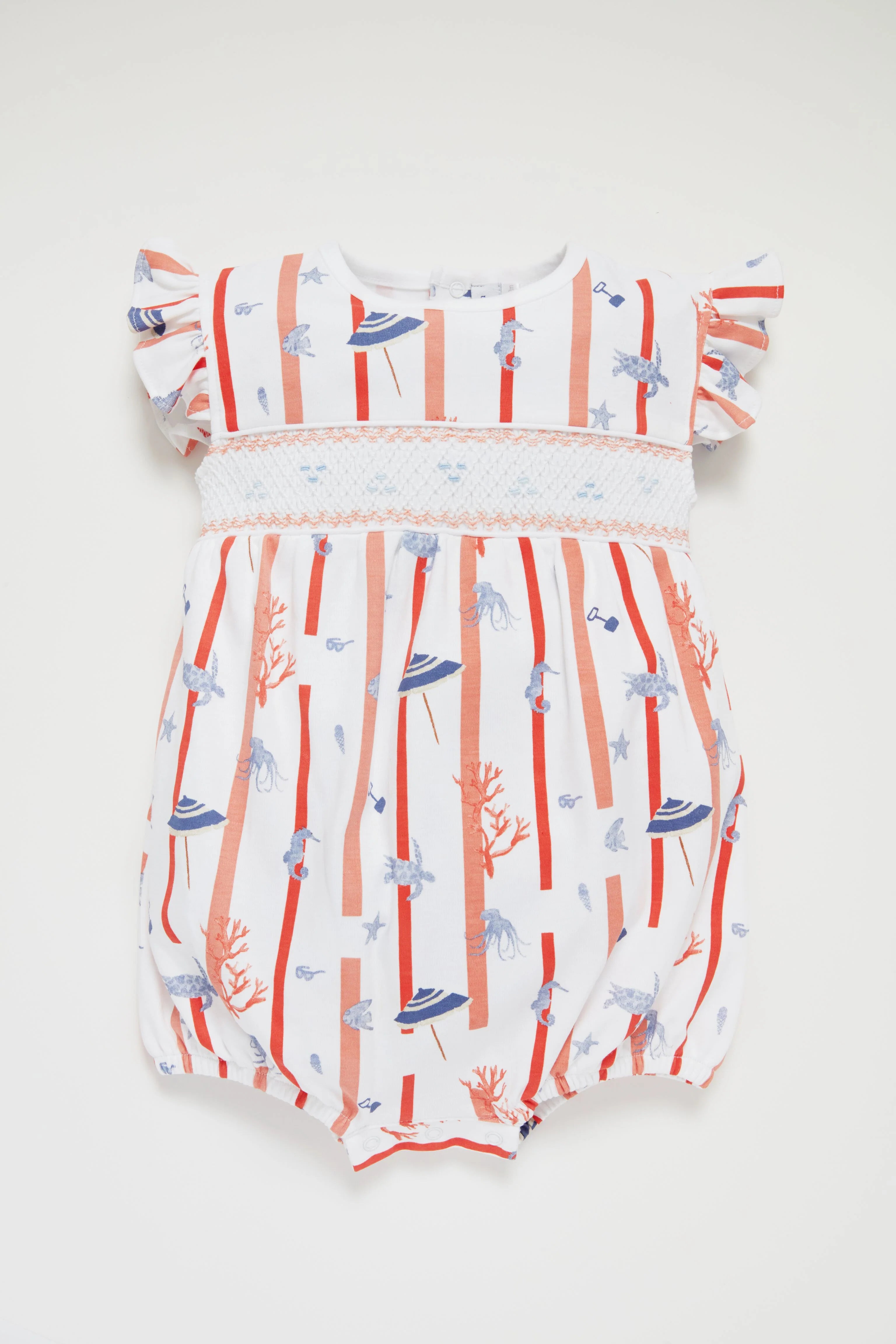 Exclusive Beach Smocked Bubble