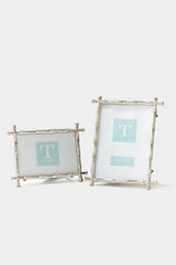 4x6 Bamboo Silver Frame