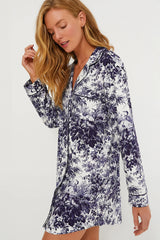 Cypress Toile Pajama Night Shirt