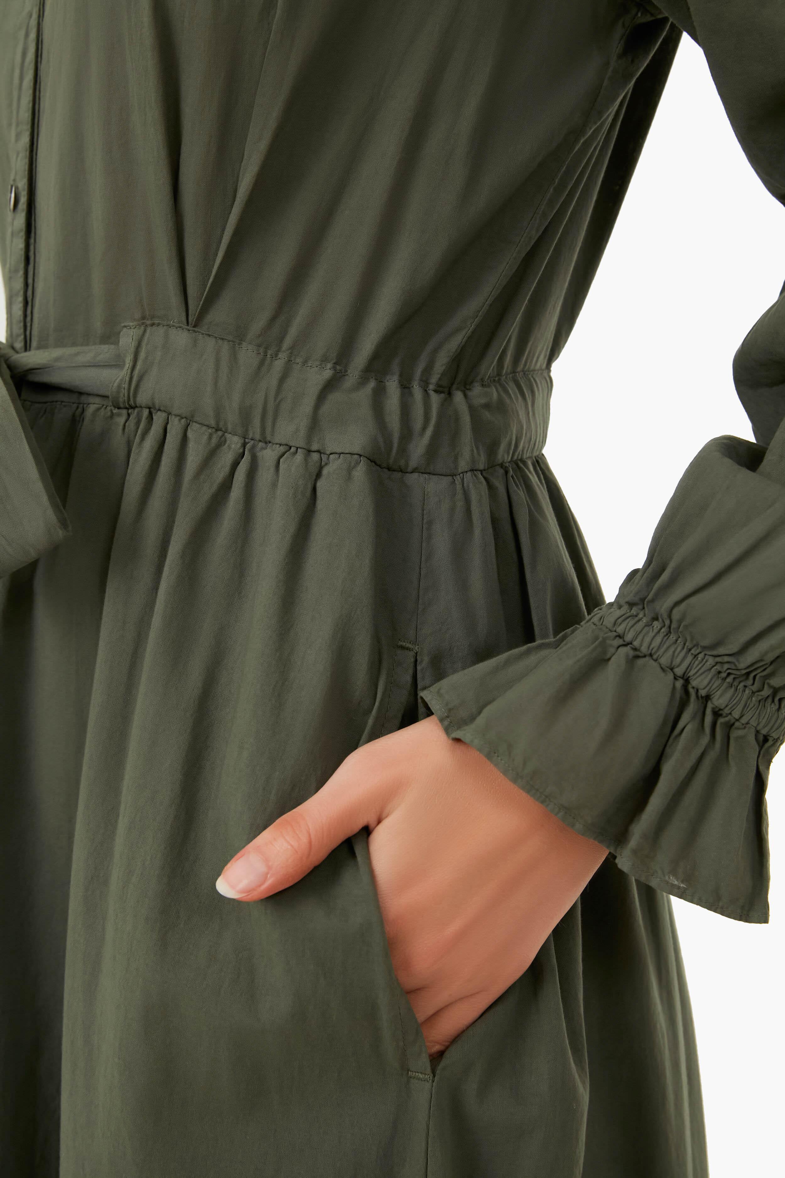 Dark Sage Lark Dress