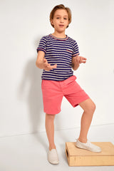 Navy Stripe Willie T-Shirt