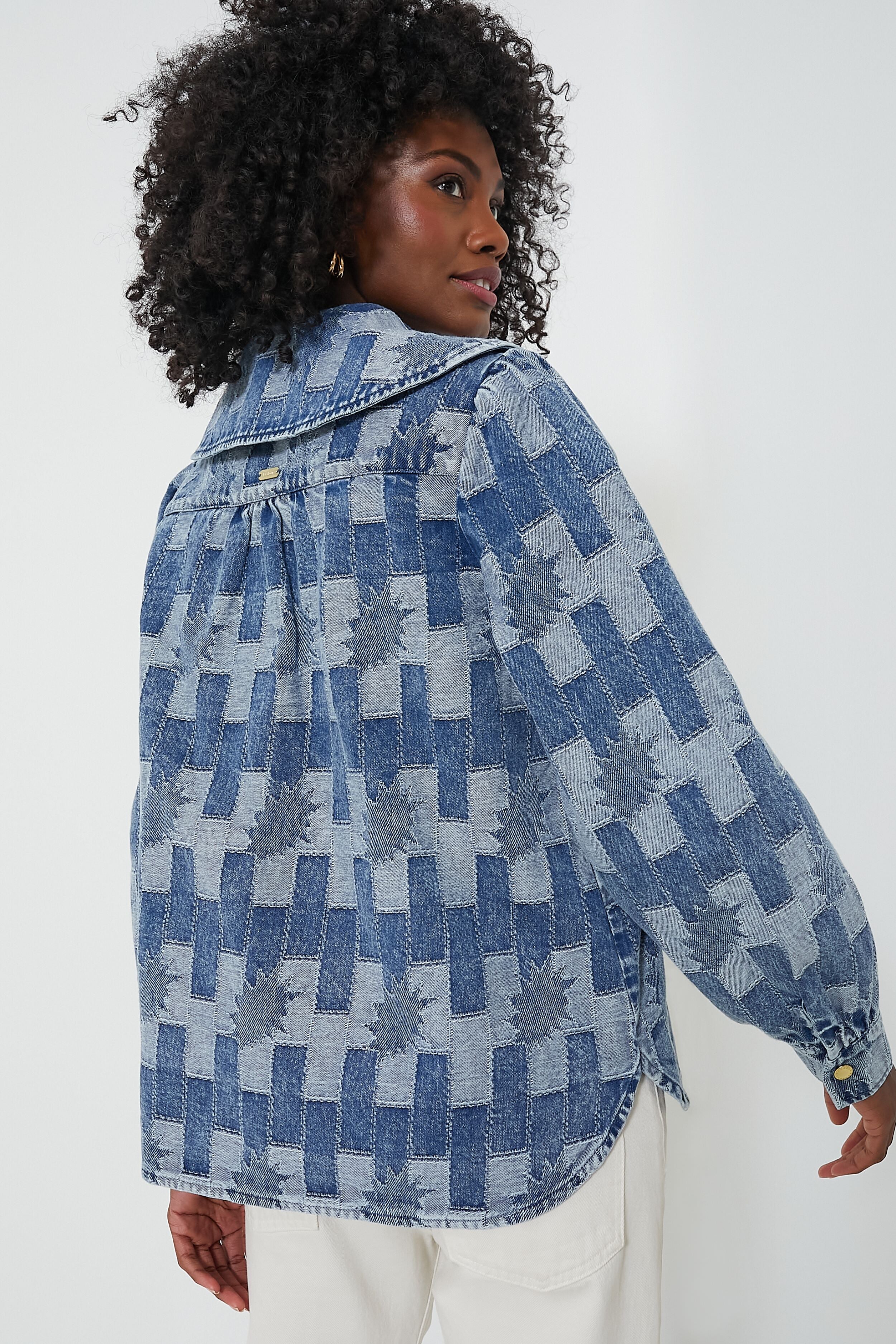 Patchwork Denim Bowhill Shirt