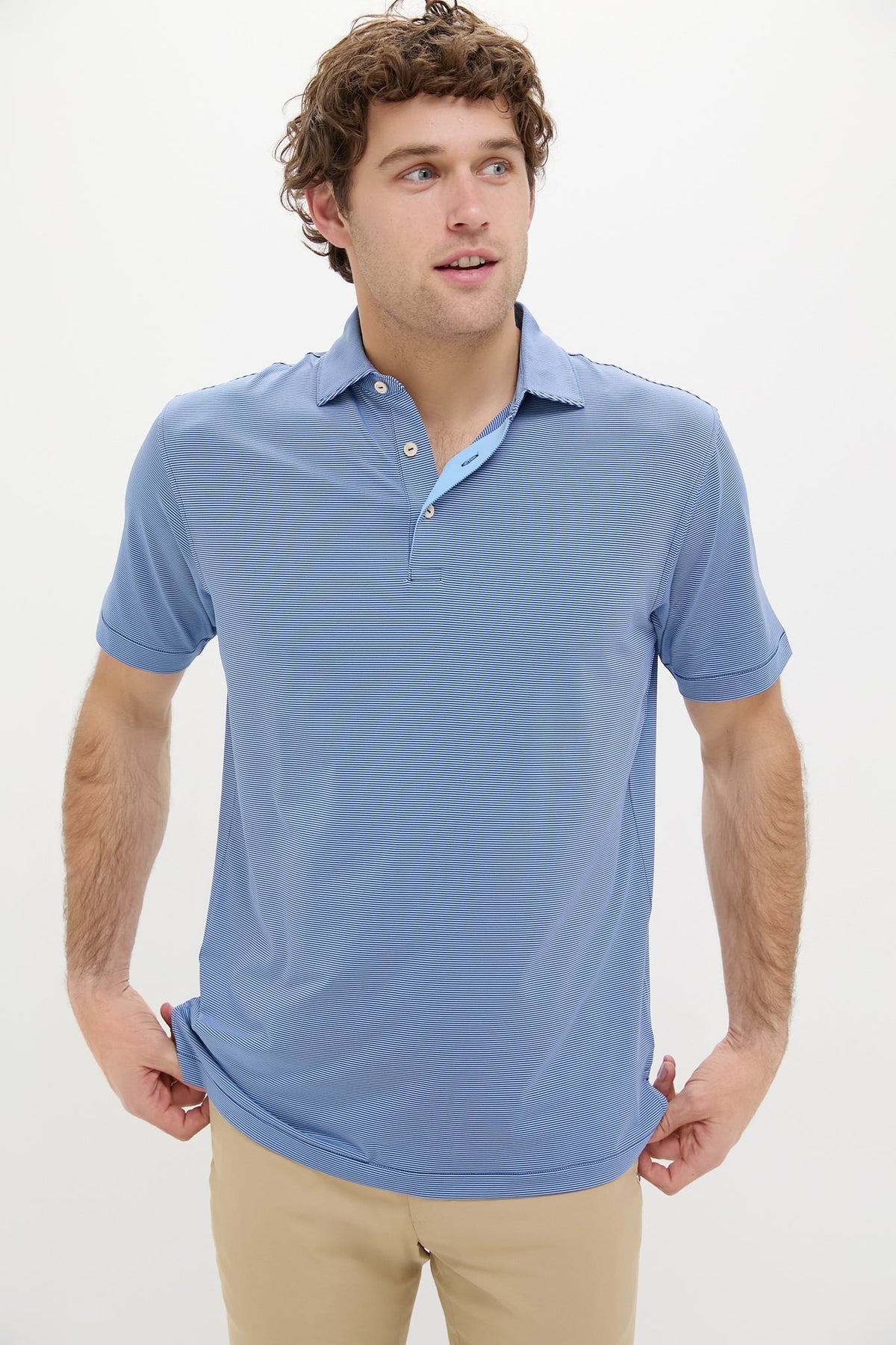 Sport Navy Jubilee Performance Jersey Polo