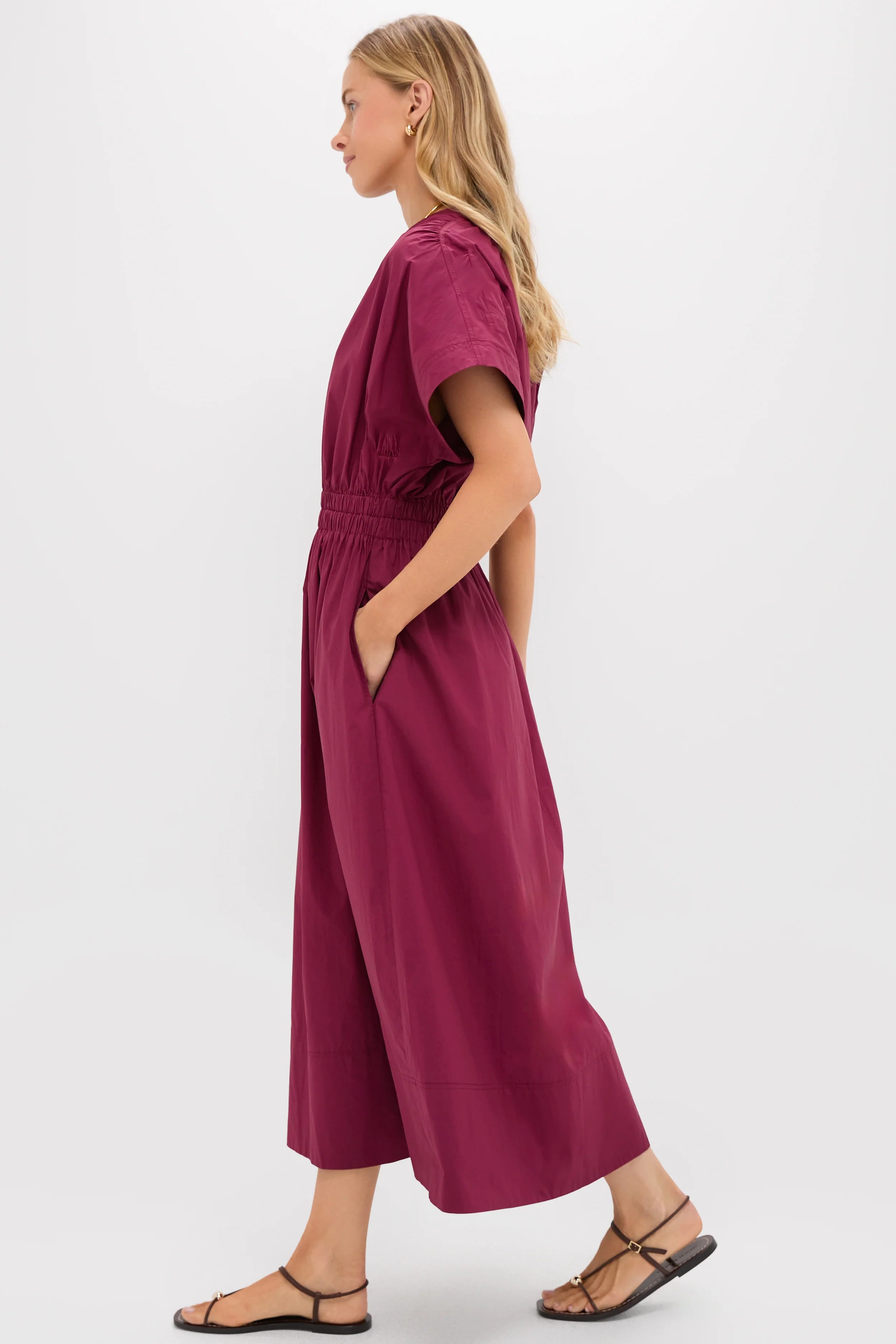 Burgundy Emmy Maxi Dress