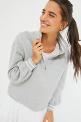 Heathered Gray Carlson Quarter Zip