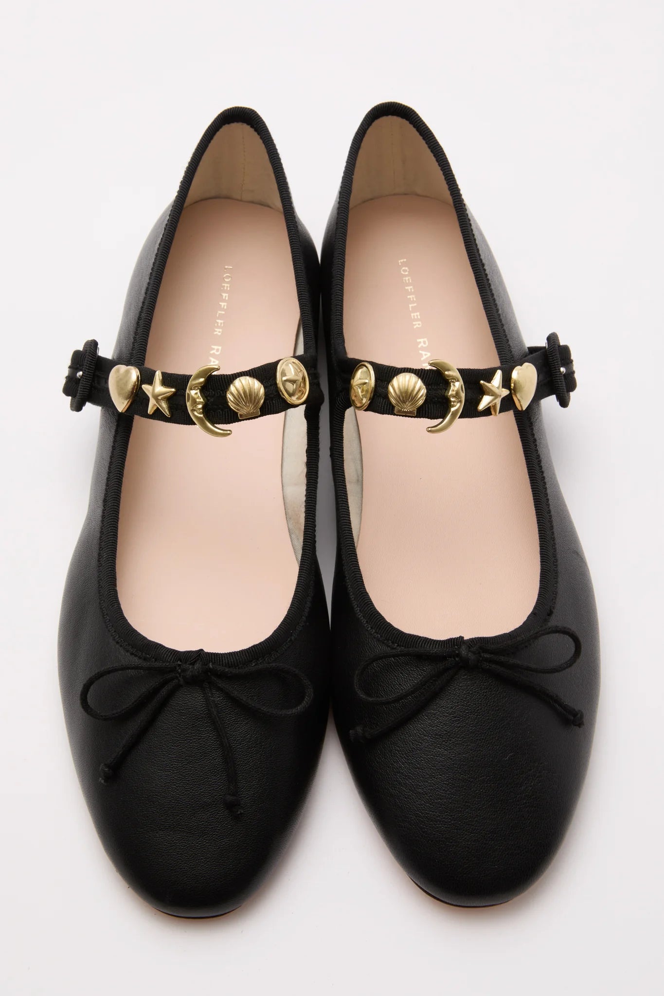 Black with Charms Chiara Mary Janes