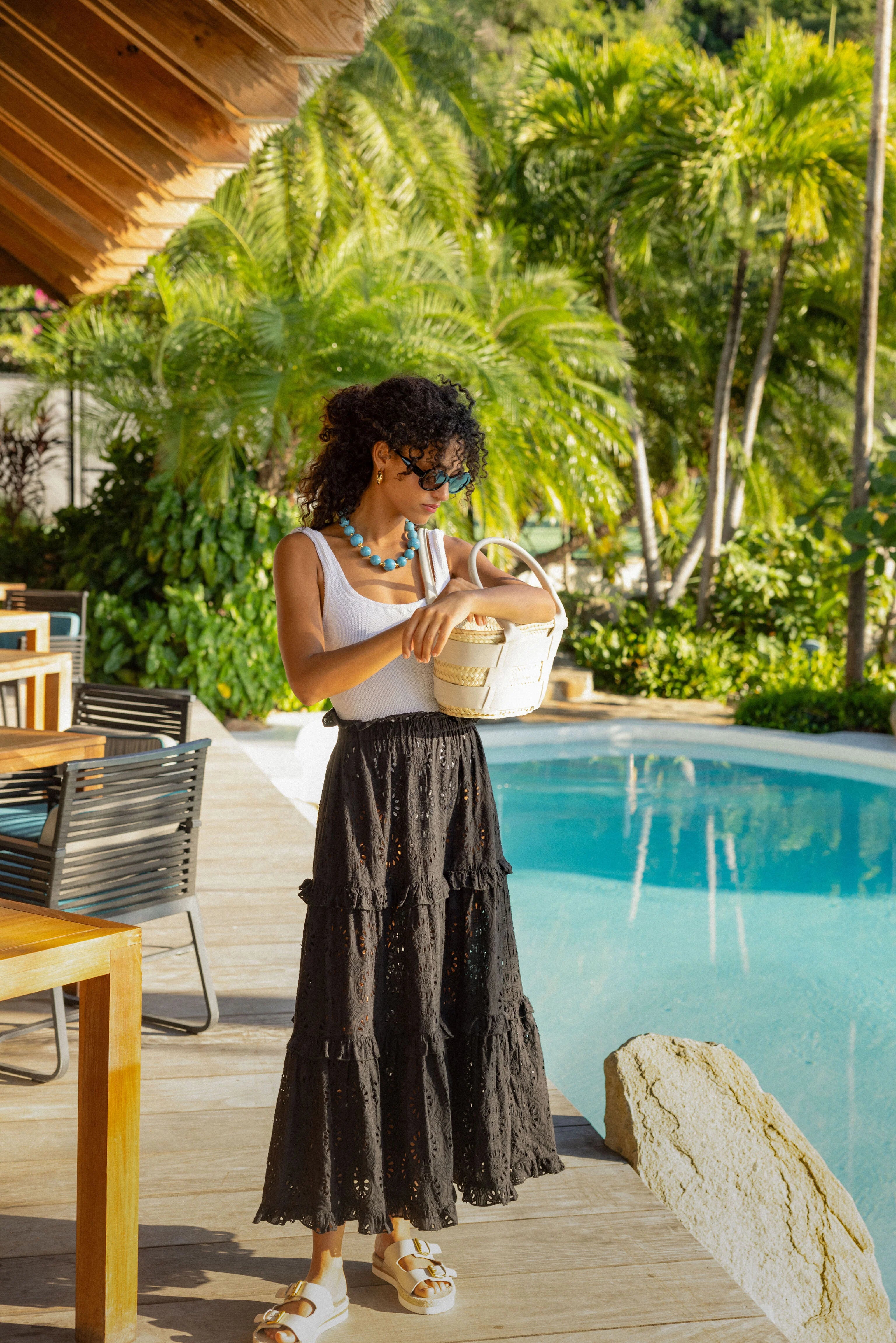 Turquoise Aerin Necklace